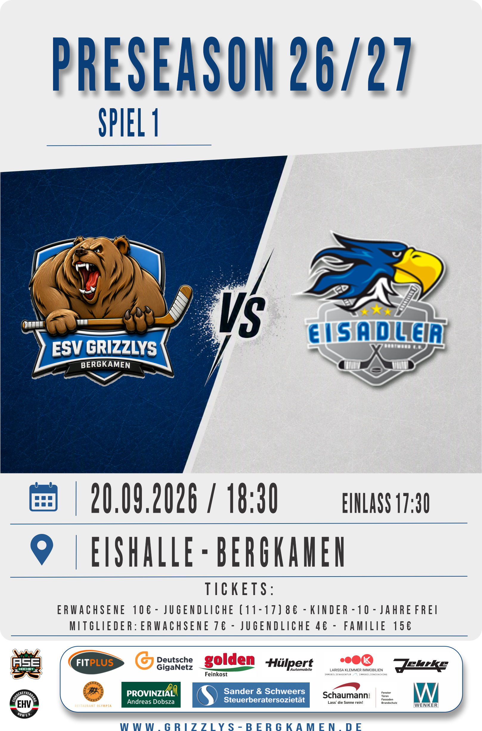 Preseason Spiel 1