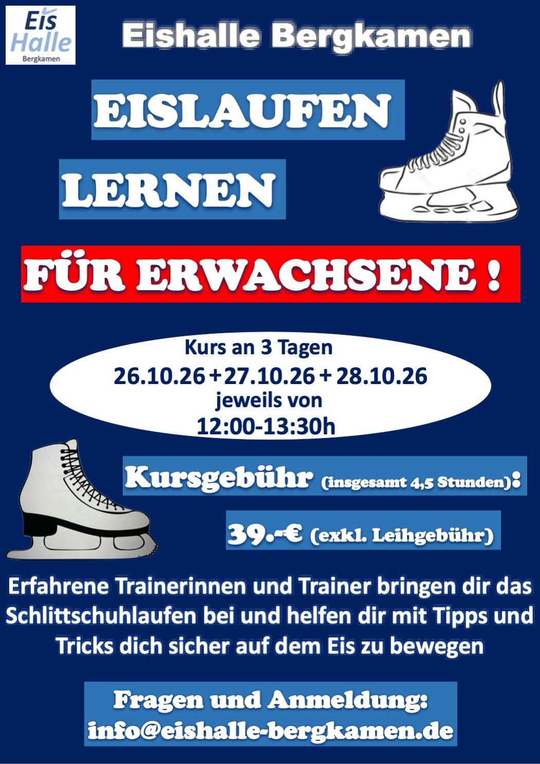 Eislaufen für Erwachsene