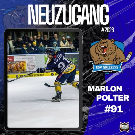 Kadernews: Marlon Polter ist ein Grizzly