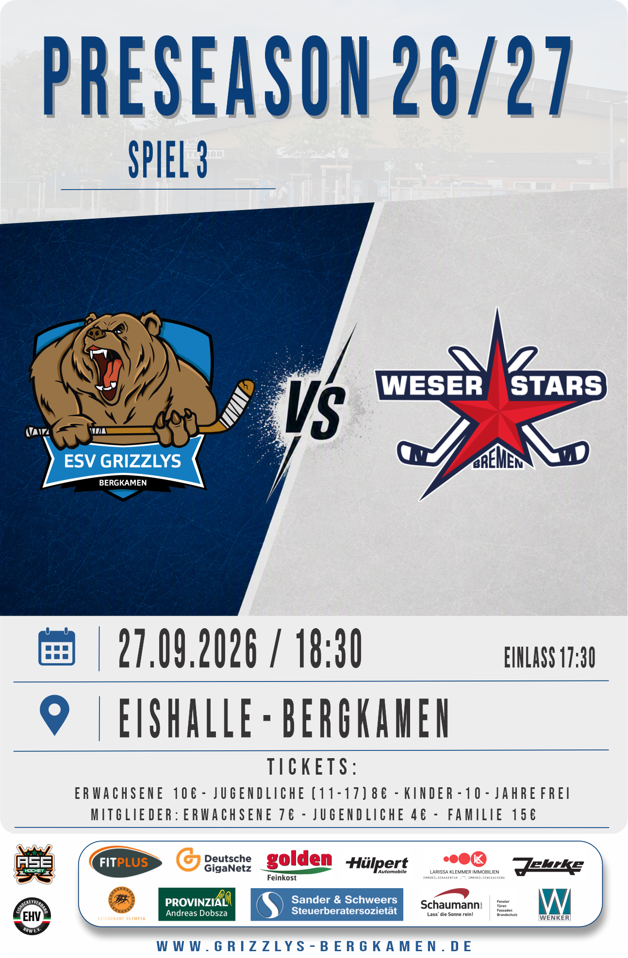 Nächstes Heimspiel am kommenden Sonntag!